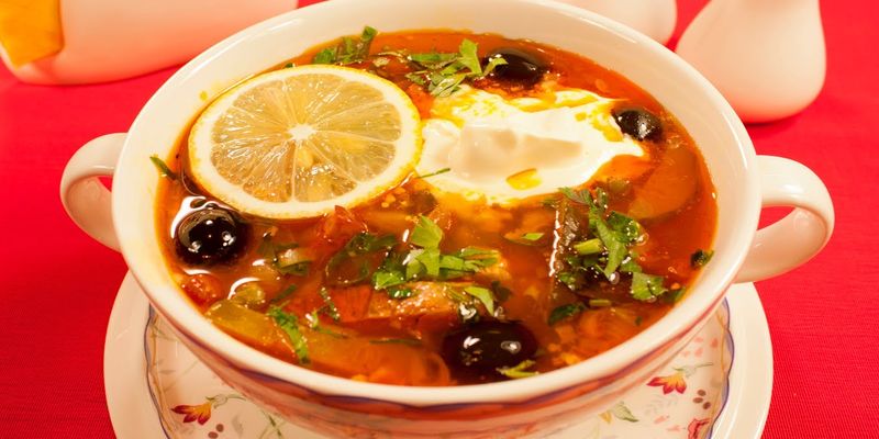 Вкусный рецепт грибной солянки Вкусный рецепт грибной солянки